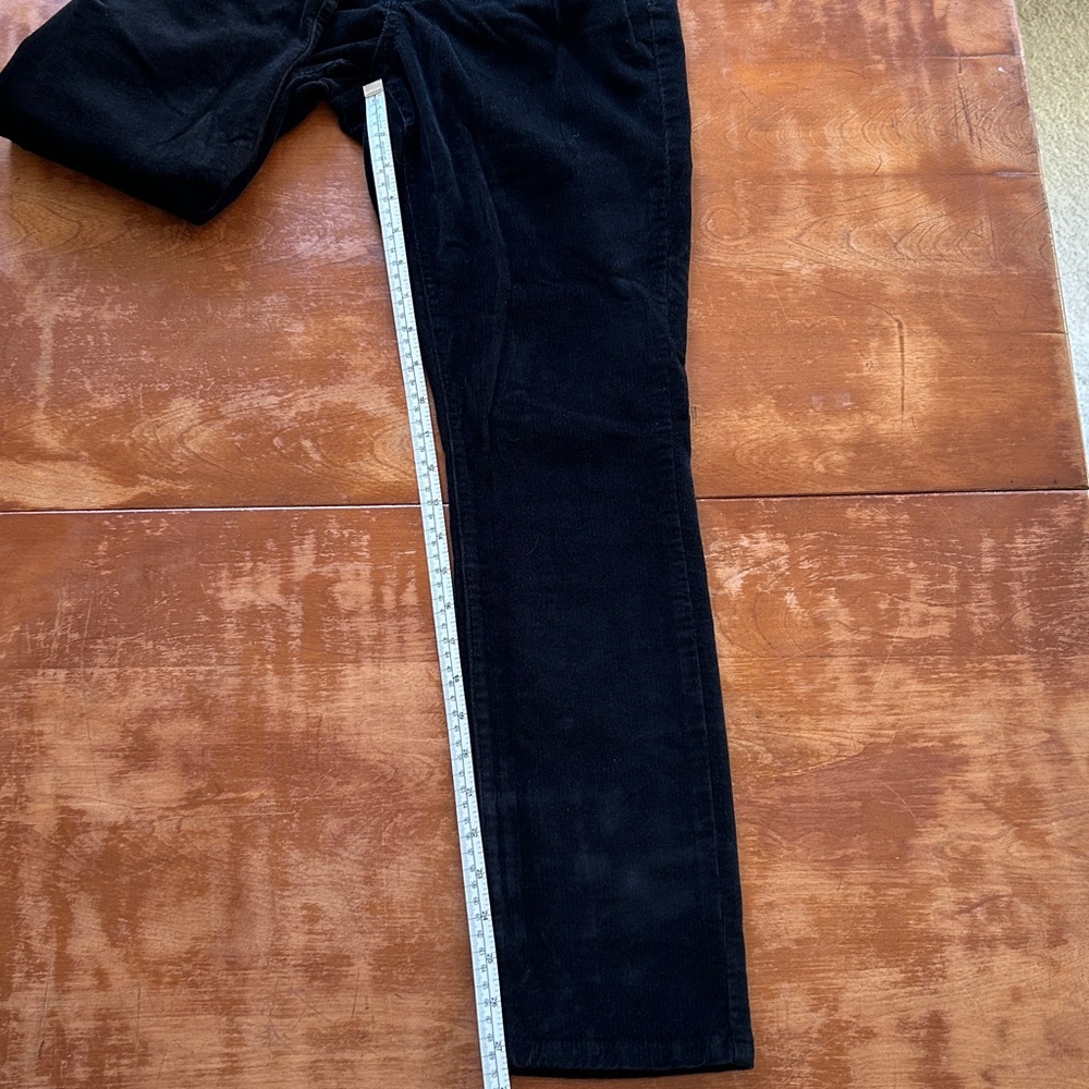 NYDJ Black Corduroy Legging Jeans 0P - Picture 13 of 14